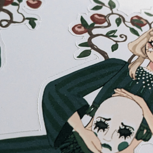Cure For Me | 2 Cutout Stickers